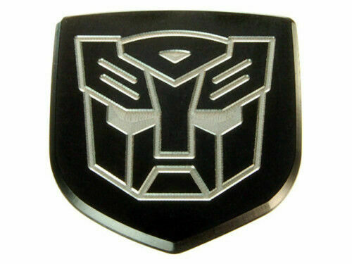 Black Autobot Billet Front Badge 05-08 Dodge Magnum